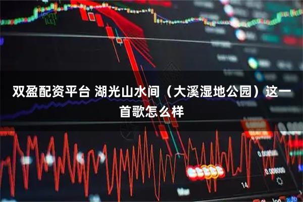 双盈配资平台 湖光山水间(大溪湿地公园)这一首歌怎么样